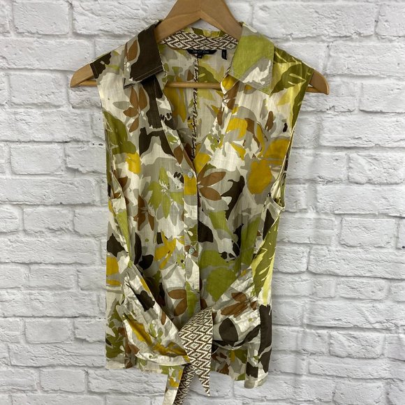 Nic & Zoe Front Tie Sleeveless Top - Picture 2 of 5